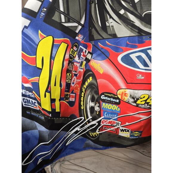 Jeff Gordon # 24 DUPONT DOUBLE SIDED 3ft x 5ft FLAG Banner NASCAR Racing 2006 - Picture 13 of 14